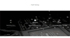 Desktop Screenshot of markharvey.info